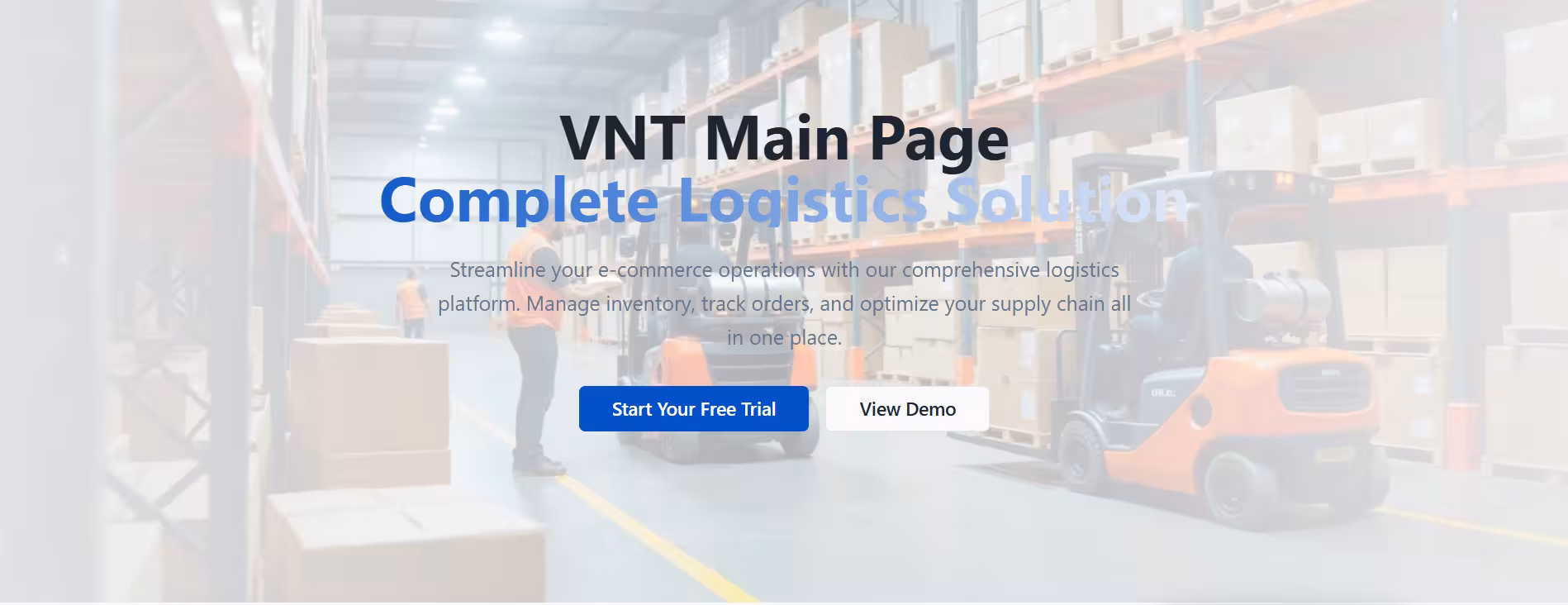 VNT Logistic WMS
